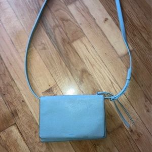 All Saints Leather Crossbody Bag